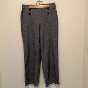 Pin up sailor style pants